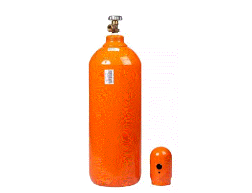 Cilindro De Aço Gás Hélio 3m³ Vazio (20 Litros)